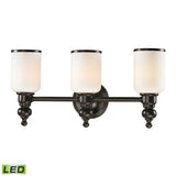 Bristol 21'' Wide 3-Light Vanity Light - Oil Rubbed Bronze