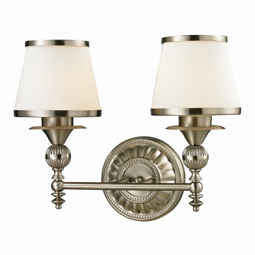 Smithfield 16'' Wide 2-Light Vanity Light - Brushed Nickel