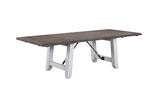 La Sierra Trestle Dining Complete, Gray & White