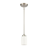 Dawson 4'' Wide 1-Light Mini Pendant - Satin Nickel