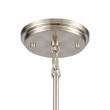 Dawson 4'' Wide 1-Light Mini Pendant - Satin Nickel