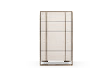 VIG Furniture Nova Domus Cartier - Modern Beige Shagreen and Brushed Brass Chest VGVC-J-A002-CH