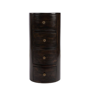 Butler Specialty Liam Dark Brown Wood End Table with Storage 1176117