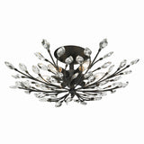 Elk Showroom Crystal Branches Semi Flush Mount