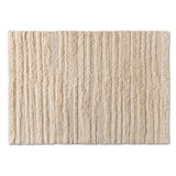Delmas Modern and Contemporary Ivory Handwoven Wool Area Rug