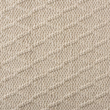 Baxton Studio Madibah Modern and Contemporary Ivory Handwoven Wool Area Rug