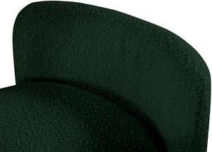 Peyton Boucle Fabric / Plywood / Foam Contemporary Green Boucle Fabric Bench - 52.5" W x 21" D x 22" H