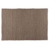 Colemar Modern and Contemporary Brown Handwoven Wool Dori Blend Area Rug