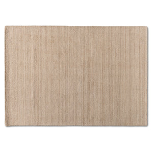 Aral Modern and Contemporary Beige Handwoven Wool Area Rug