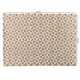 Adusa Modern and Contemporary Multi-Colored Hand-Tufted Wool and Cotton Area Rug