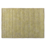 Leora Modern and Contemporary Lime Green and Grey Hand Tufted Viscose Blend Area Rug