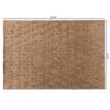 Addis Modern and Contemporary Handwoven Hemp Area Rug