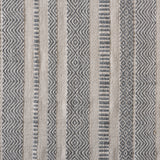 Jonas Modern and Contemporary Grey and Ivory Handwoven PET Yarn Indoor and Outdoor Area Rug