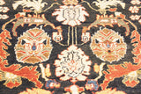 Pasargad Antique Melody Collection Navy Lamb's Wool Area Rug 011876-PASARGAD