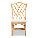 Baxton Studio Sonia Modern and Contemporary Natural Finished Rattan Chair