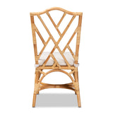 Baxton Studio Sonia Modern and Contemporary Natural Finished Rattan Chair