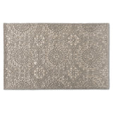 Borneo Modern and Contemporary Grey Hand-Tufted Wool Area Rug