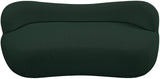 Flair Boucle Fabric / Engineered Wood / Foam Contemporary Green Boucle Fabric Bench - 62" W x 23" D x 24" H