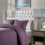 Amelia Transitional Queen Upholstery Headboard