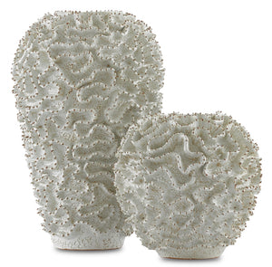 Swirl Small Vase - Unique Black Terracotta Cactus Design by Artisans, Perfect for Indoor Décor!