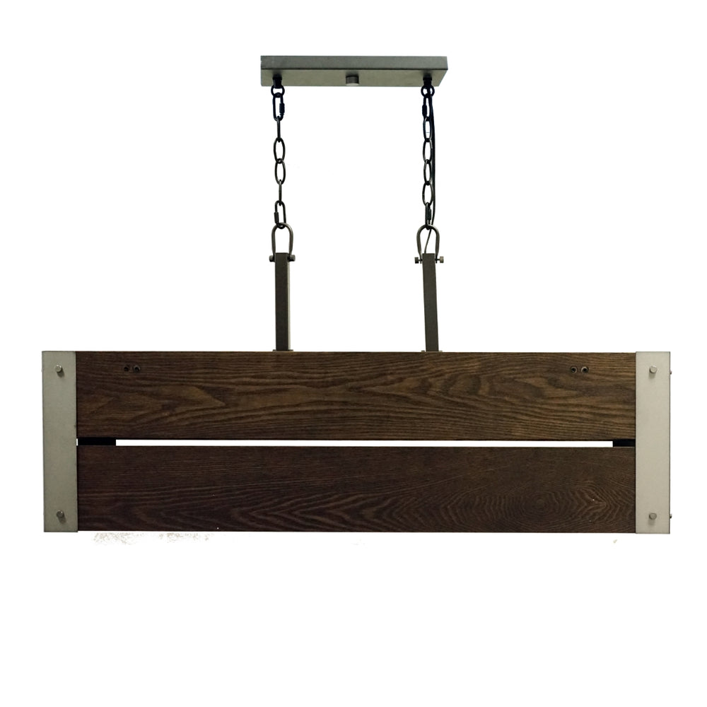 Yosemite Home Decor 4 Light Island Light In Dark Espresso Finish 120026445-YHD