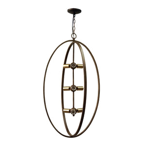 Yosemite Home Decor Taos Collection 9 Light Chandelier 1200281249-YHD