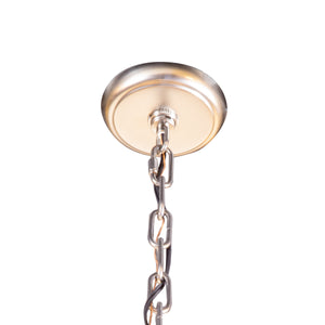 Yosemite Home Decor 8 Light Chandelier In Black Finish 12003787-YHD