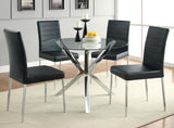Vance Modern Upholstered Dining Chairs (Set of 4)