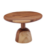 New Pacific Direct Kawhi Trembesi Large End Table Natural with Natural Leg Finish 1210021-N-NPD