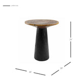 New Pacific Direct Edgar Trembesi Side/ End Table 1210030-NB-NPD