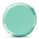 Baxton Studio Hallie Modern and Contemporary Aqua Finished Metal Outdoor Side Table