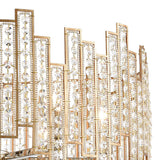 Equilibrium 24'' Wide 6-Light Chandelier - Polished Nickel