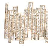 Equilibrium 34'' Wide 5-Light Linear Chandelier - Polished Nickel