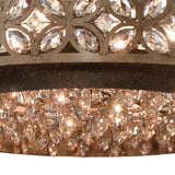 Rosslyn 22'' Wide 6-Light Chandelier - Mocha