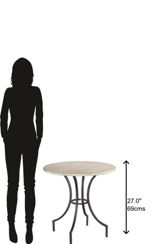 Hekman Furniture Homestead Iron Round Lamp Table 12210LN