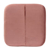 Aleron Contemporary Glam and Luxe Pink Velvet Fabric Upholstered and Gold Finished Metal Storage Ottoman