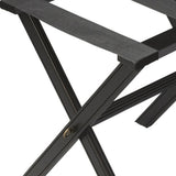 Butler Specialty Anthony Black Licorice Luggage Rack 1222111