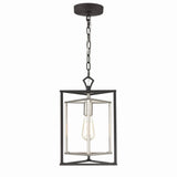 Salinger 10'' Wide 1-Light Mini Pendant - Charcoal