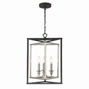 Salinger 16'' Wide 3-Light Pendant - Charcoal