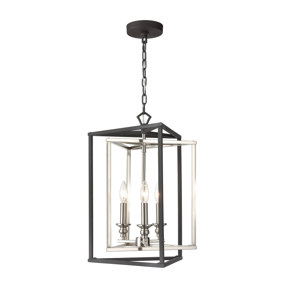 Salinger 16'' Wide 3-Light Pendant - Charcoal