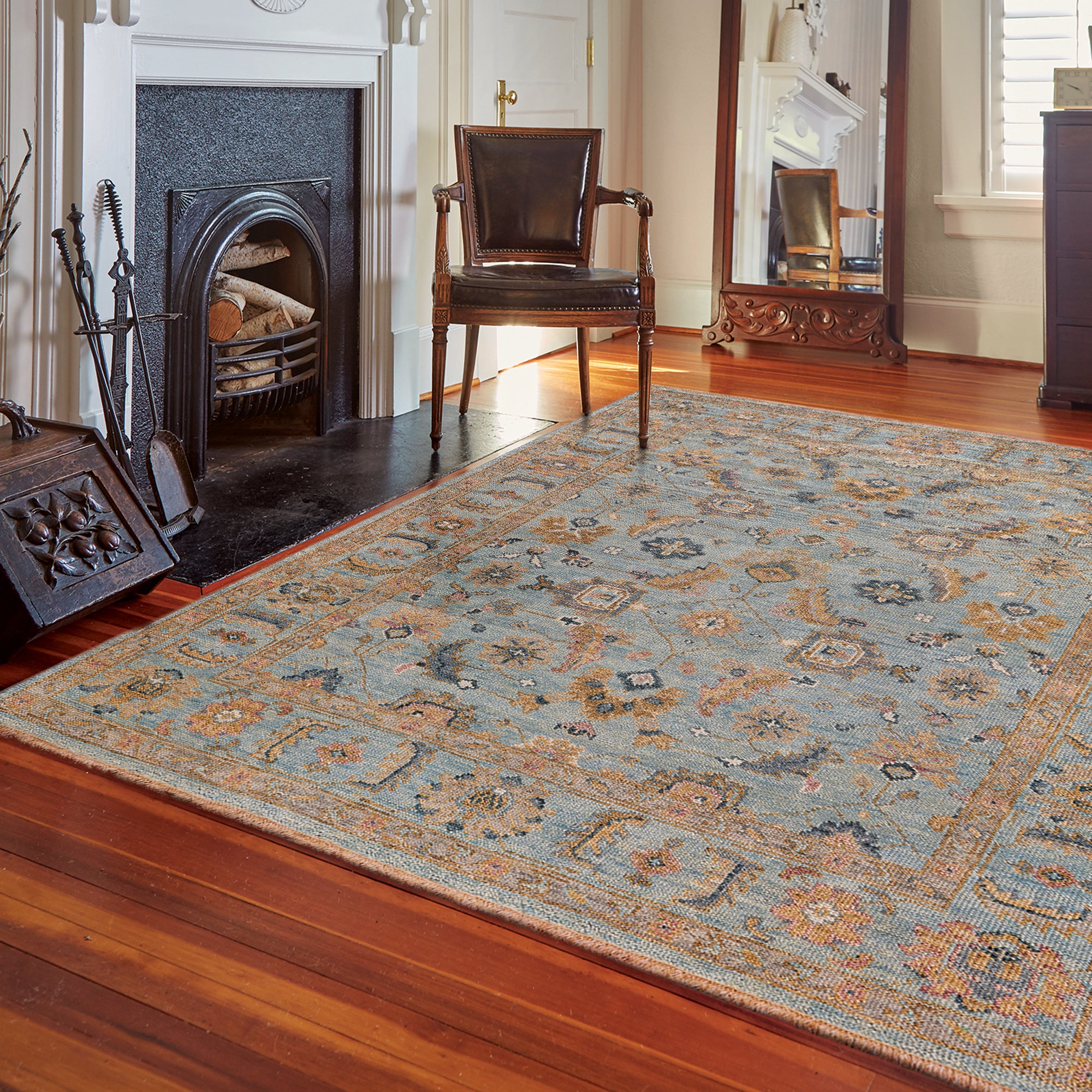 Capel Rugs Wentworth-Wilona 1225 Hand Knotted Rug 1225RS10001400415