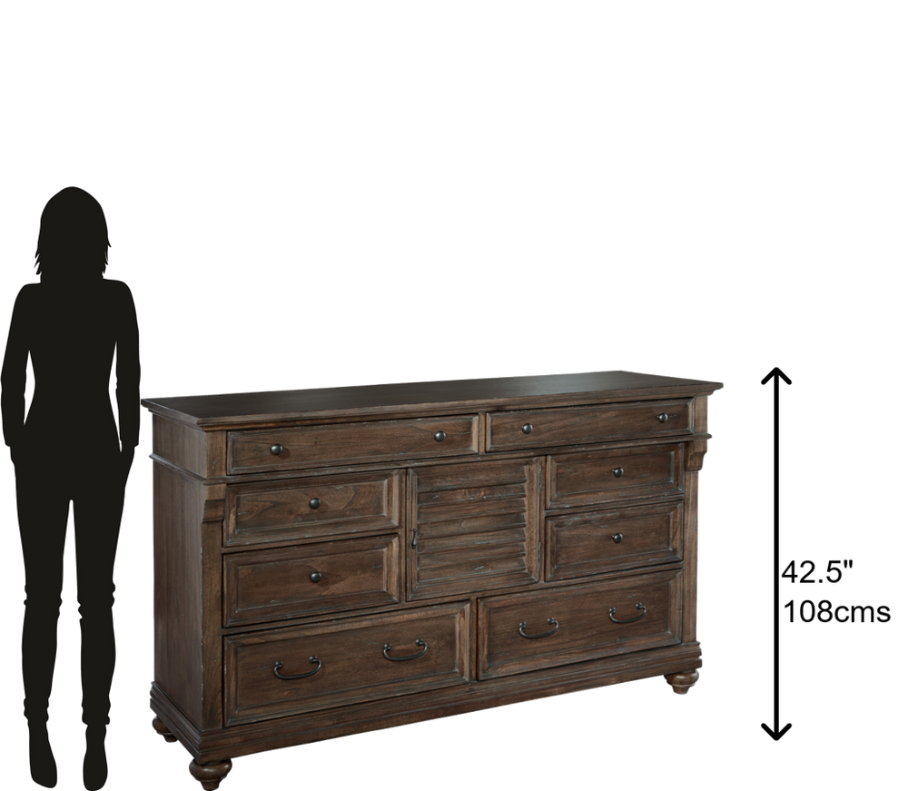 Hekman Furniture Homestead Louvered Dresser 12260ML