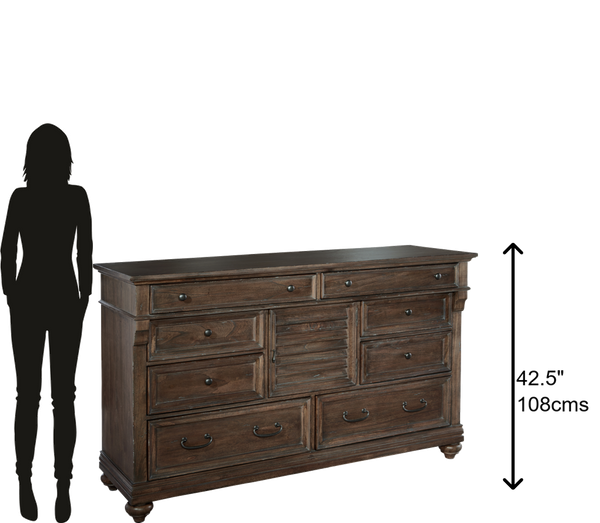 Hekman Furniture Homestead Louvered Dresser 12260ML
