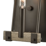 Transitions 9'' High 1-Light Sconce - Oil Rubbed Bronze