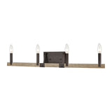 Transitions 32'' Wide 4-Light Vanity Light - Oil Rubbed Bronze