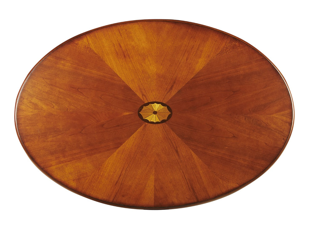 Butler Specialty Clayton Olive Ash Oval Coffee Table 1234101