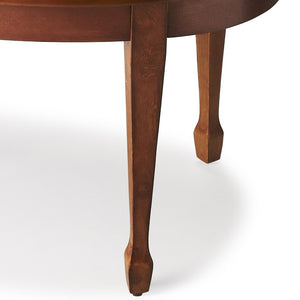 Butler Specialty Clayton Olive Ash Oval Coffee Table 1234101