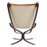 Maxton Leatherette Chair - Moorland Caramel