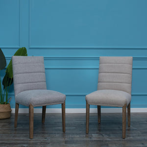 Alfred Fabric Chair - Set of 2 Havana Linen