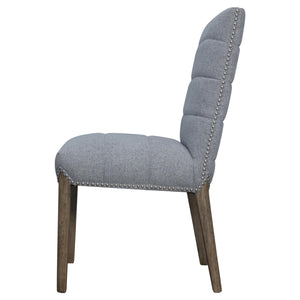 Alfred Fabric Chair - Set of 2 Havana Gray